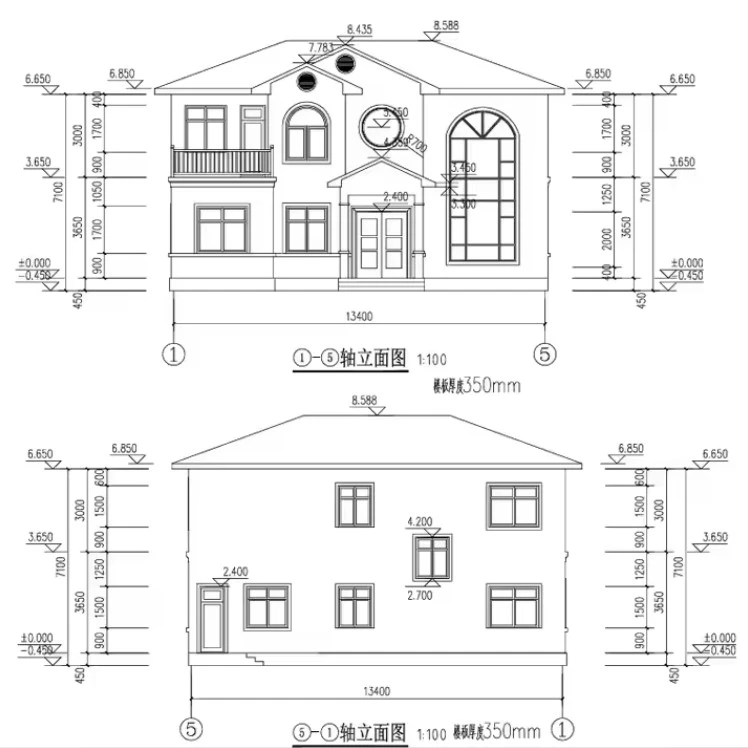 Prefab luxury villa design